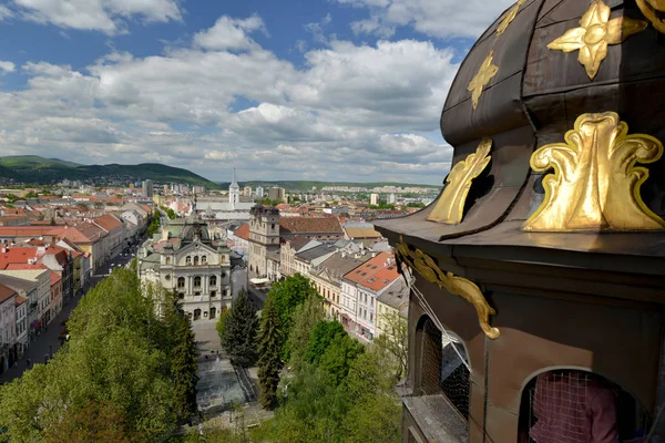 Kosice visto de cima Fotos De Bancos De Imagens