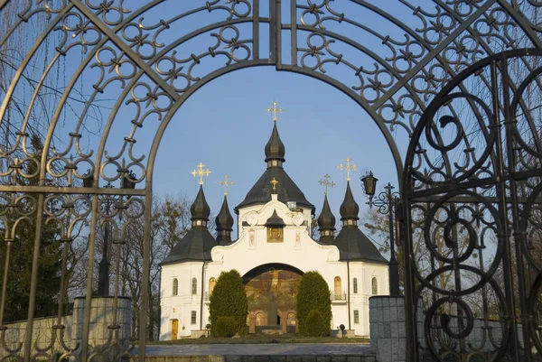 Szent György templom Plyasheva - Battle of Berestechko hely — Stock Fotó