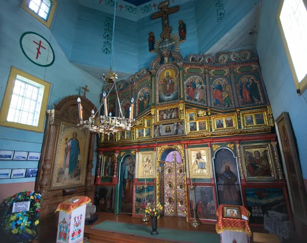 Aziz Michael Kilisesi ikonostaz — Stok fotoğraf
