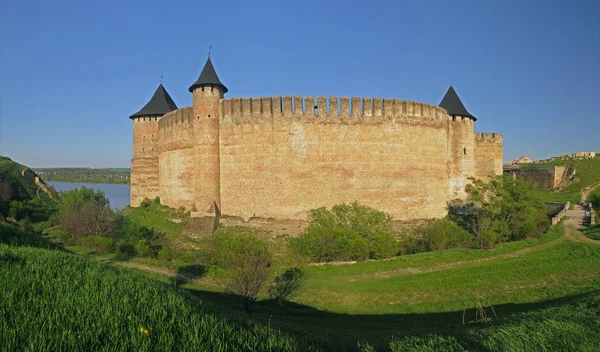 Khotyn fortress panorama — Stock Photo, Image