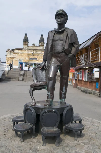 Zhmerynka bahnhof - ostap bender — Stockfoto