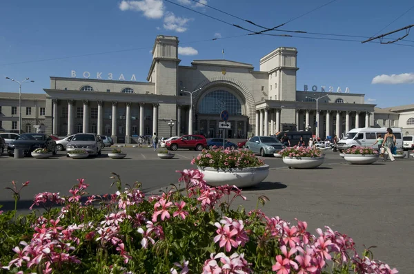 Dnipro (or Dnepr) central railway station — 스톡 사진