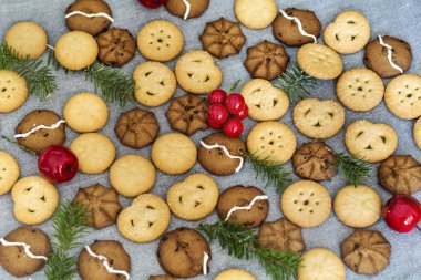 Noel Kurabiyeleri. Geleneksel Noel Kurabiyeleri. 