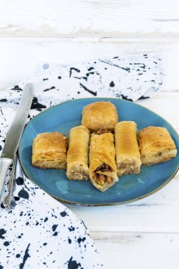 Geleneksel Türk Tatlısı Cevizli Baklava 