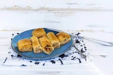 Geleneksel Türk Tatlısı Cevizli Baklava 