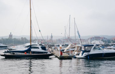 Sopot sahil rıhtımdan görüntülendi