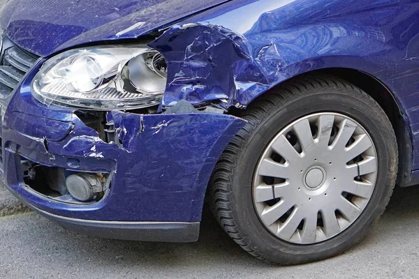 Car accident damage — Stock Photo, Image