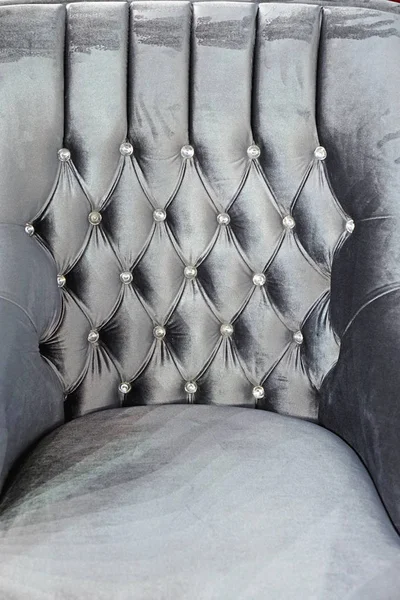 Upholstery с цирконами — стоковое фото
