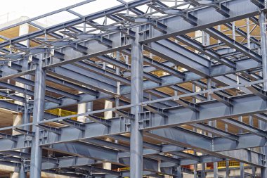 İnşaat demiri gökdelen