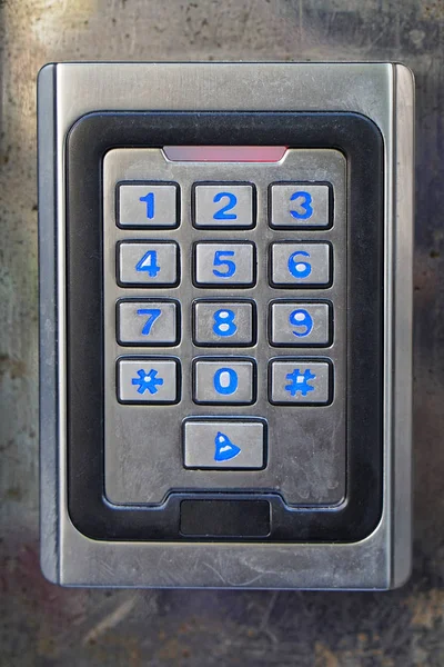 Sicherheits-Tastatur PIN-Code — Stockfoto