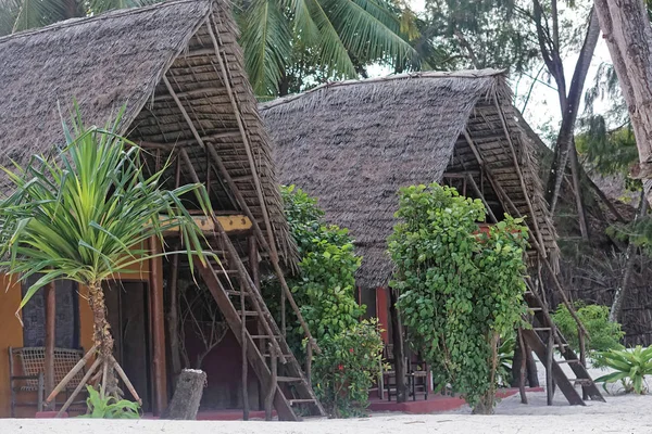 Beach houses in Africa — Stock Photo, Image