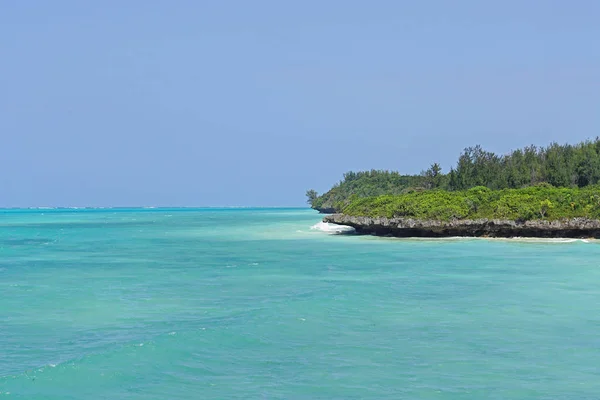 Zanzibar turkuaz deniz — Stok fotoğraf