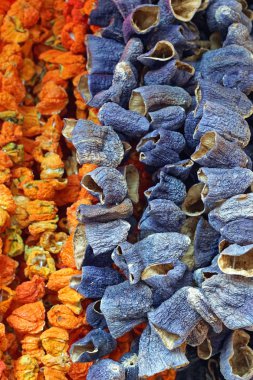 Kurutulmuş patlıcan patlıcan