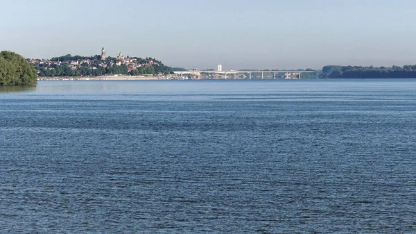 Fiume Danubio Zemun — Foto Stock