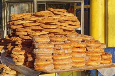 Yunanistan simit sokak gıda