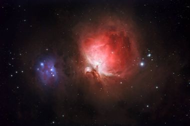 M42, Ngc1977 - Orion ve koşan adam bulutsu