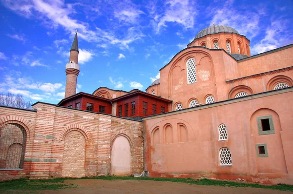 Antiguo Monasterio Bizantino Del Cristo Pantokrator Ahora Mezquita Zeyrek Moderna — Foto de Stock