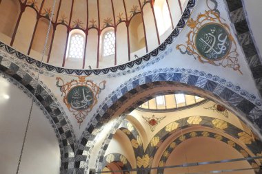 Zeyrek Camii, eski İsa Pantokrator Kilisesi modern Istanbul'da iç          