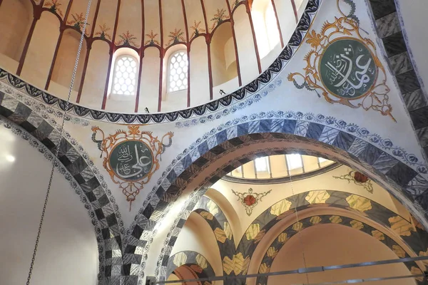 Interior Mezquita Zeyrek Antigua Iglesia Cristo Pantokrator Moderna Estambul —  Fotos de Stock