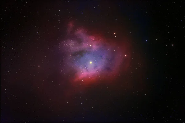 Cederblad 214 Também Conhecida Como Sh2 171 Uma Nebulosa Emissão — Fotografia de Stock