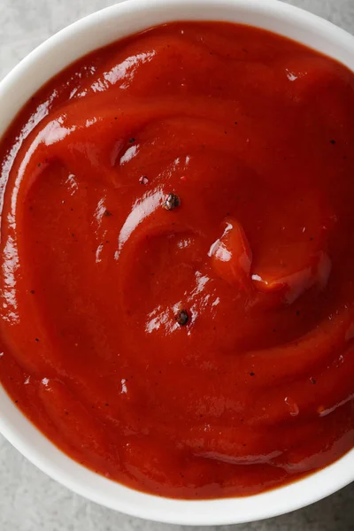 Tomato sauce food background — Stock Photo, Image