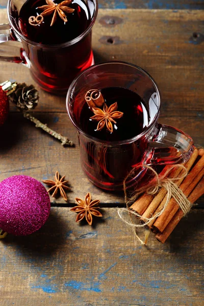 Vinho ruminado, natal — Fotografia de Stock