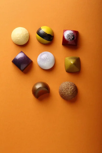 Luxury chocolate candies — Stock Photo, Image