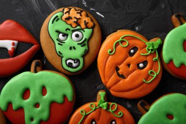 Komik Cadılar Bayramı gingerbread 