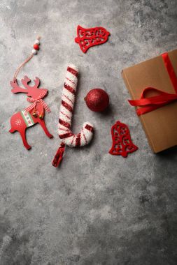 Holiday xmas arka plan ile hediye