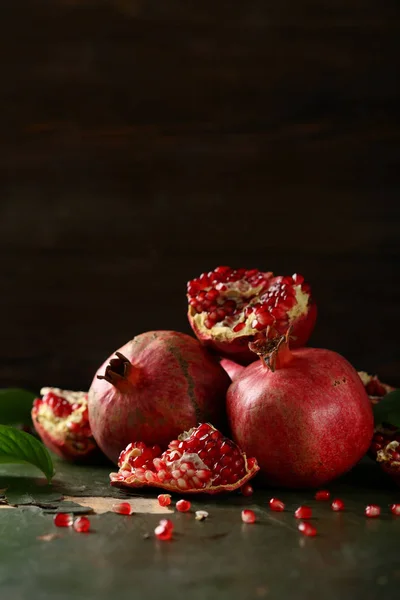 Still life with pomegranates — Stock Photo, Image