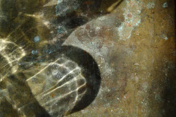 Металева текстура з тіні — стокове фото