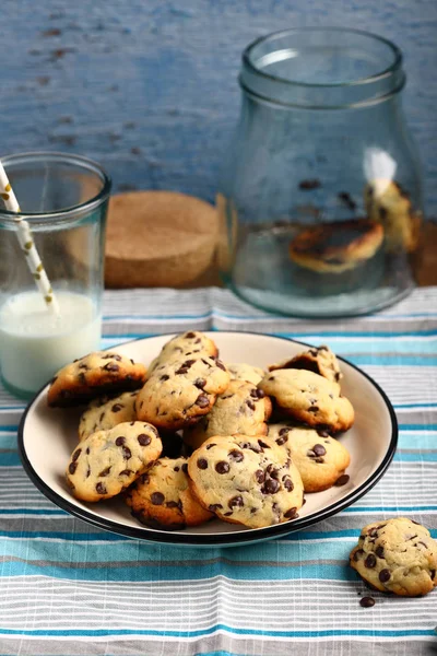 Hemmagjord choklad chips cookies — Stockfoto