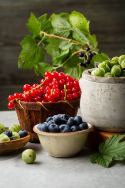 Taze meyvelerin yakın çekim