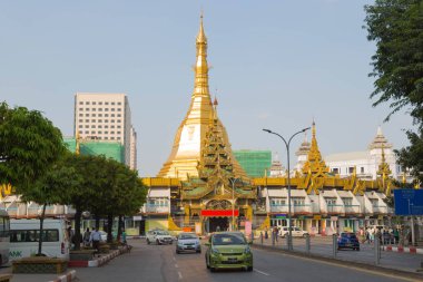 Yangon, Myanmar içinde trafik