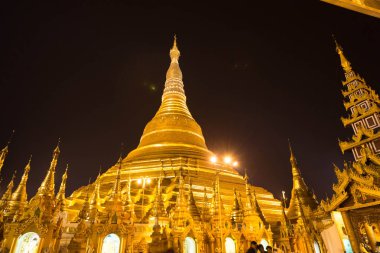 shwedagon pagoda, yangon, myanmar