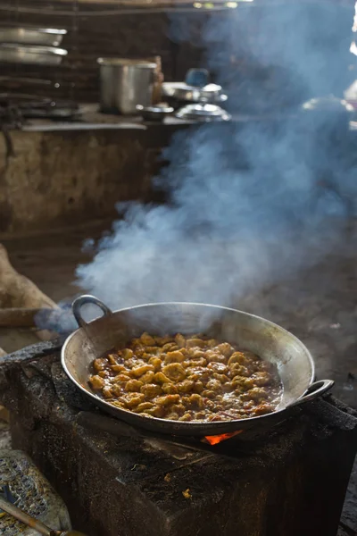 Cooking in Myanmar — Stock Photo, Image