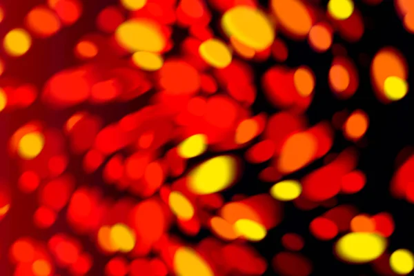 Bright, abstract, multicolor blurred background in yellow and re — Stock Photo, Image