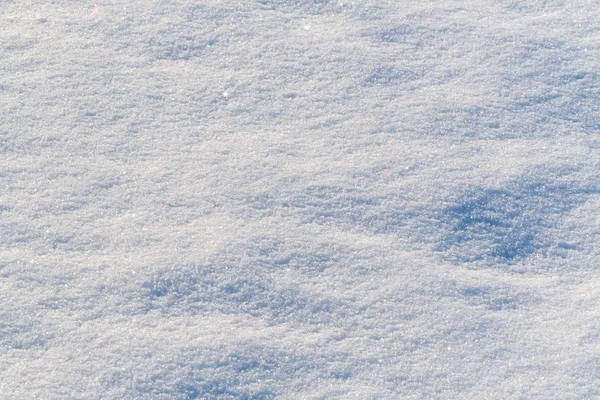 Sneeuwoppervlak Close Glanzend Verschillende Kleuren Zon — Stockfoto