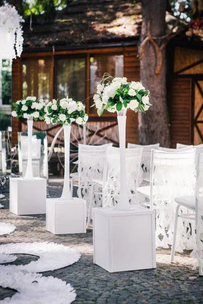 Wedding decoration, the background is blurred — Stock Photo, Image