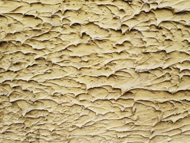 Dekoratif Sıva ile dalgalar boşanmalar ile