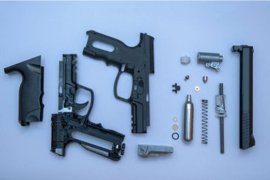 Gaz tabancası tamiri, üst manzara