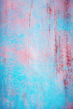 Metal üzerindeki çifte lekenin dokusu