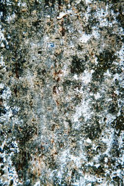 Metal üzerindeki soyulmuş boyanın dokusu