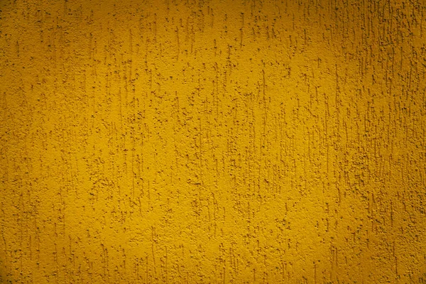 Yellow Decorative Stucco Texture Wall — Stock Photo, Image