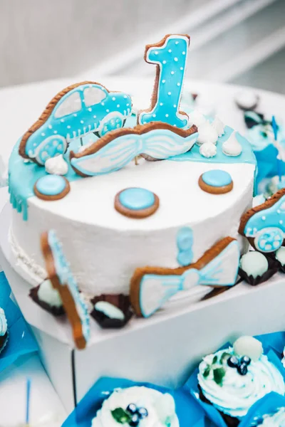 하얀색 케이크 — 스톡 사진