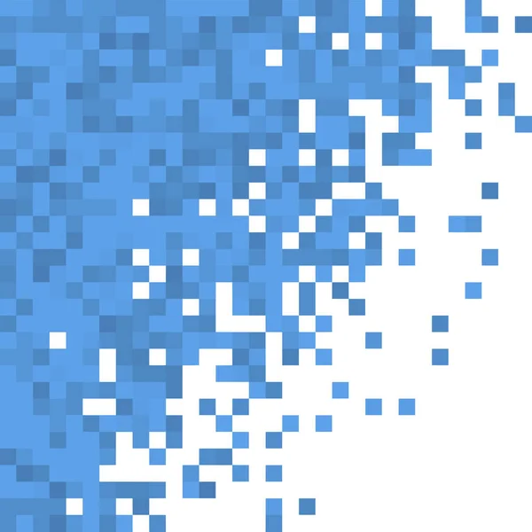 Monochrome blue abstract pixelated gradient — Stock Photo, Image
