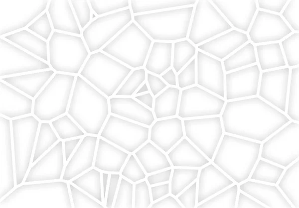 抽象的几何科学概念 voronoi 低聚三角 t — 图库照片