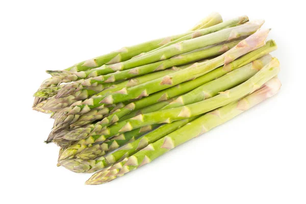 Svazek čerstvé řezané zeleniny syrové, též zelený chřest — Stock fotografie