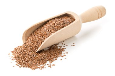 Ham, işlenmemiş keten tohumu ya da tahta kaşık keten tohumu 