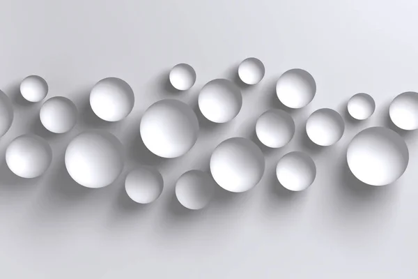 Abstrakta ljusa vita 3d låg polygon geometriska skålar bakgrund — Stockfoto